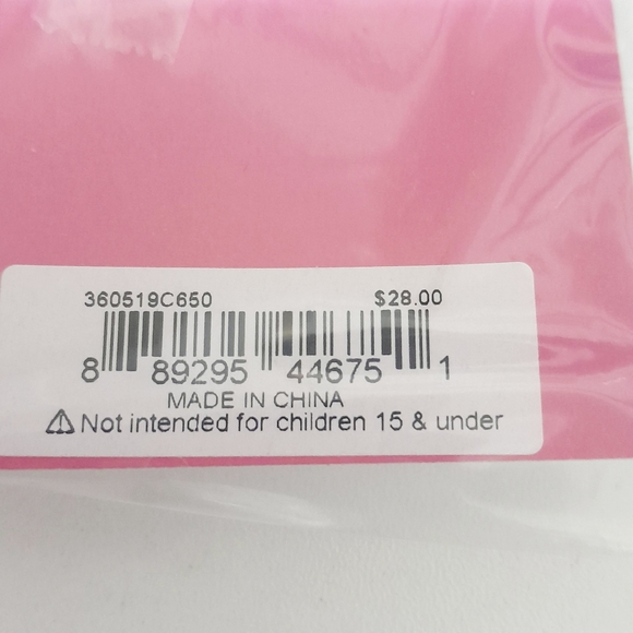 HOLIDAY LANE Bow & Crystal Heart Drop Earrings Gold - Picture 3 of 5